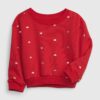 GAP Kids ́s sweatshirt with hearts - Girls