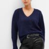 GAP Knitted sweater with V-neck - Women