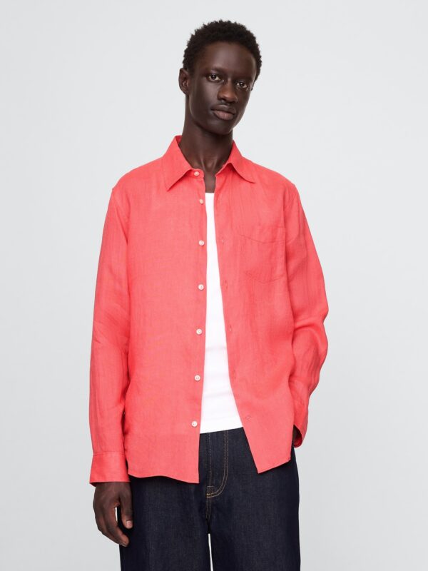 GAP Linen Shirt Classic Shirt - Men's