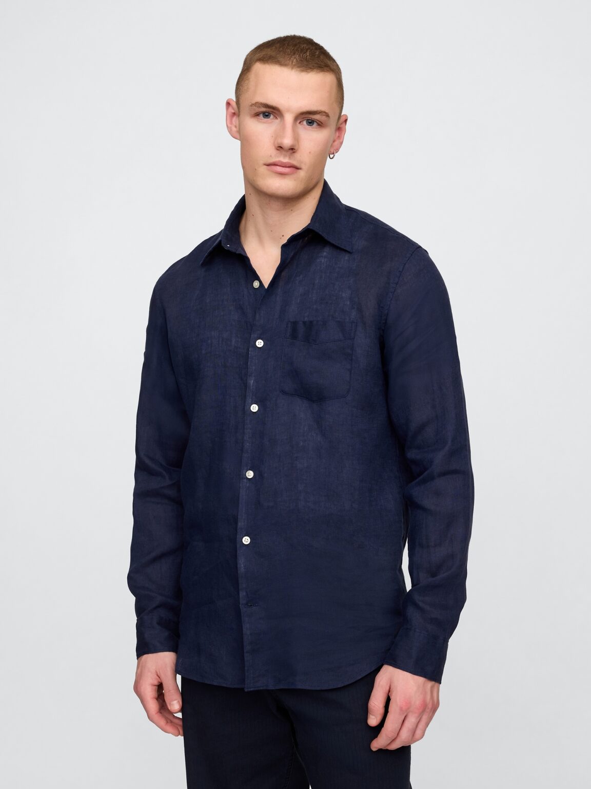 GAP Linen Shirt Classic Shirt - Men's