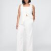 GAP Linen Straight Trousers - Women's