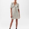 GAP Linen polka dot mini dress - Women's
