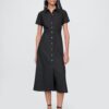 GAP Linen shirt maxi dress - Women's