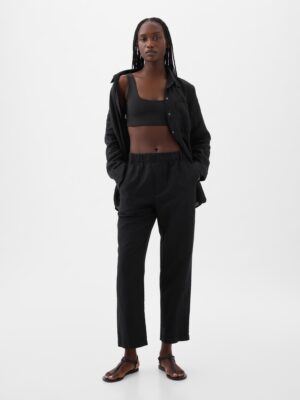 GAP Linen trousers high rise - Ladies