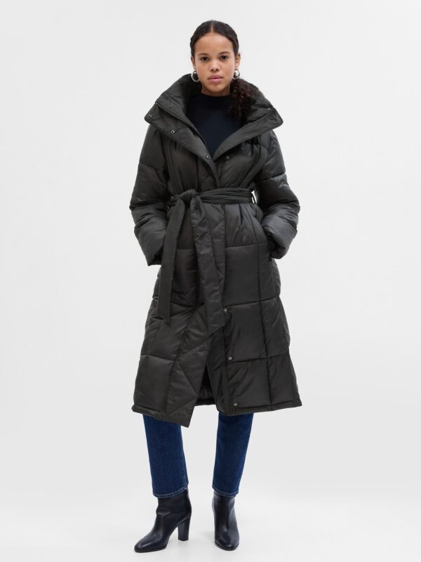 GAP Long Quilted Coat - Women