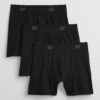 GAP Men's Basic Boxer Shorts Black