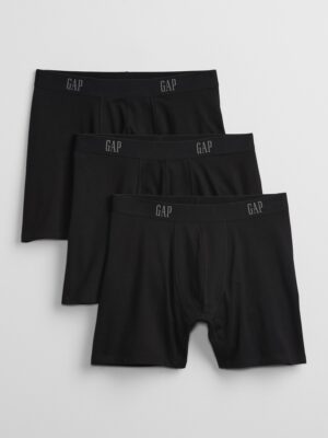 GAP Men's Basic Boxer Shorts Black