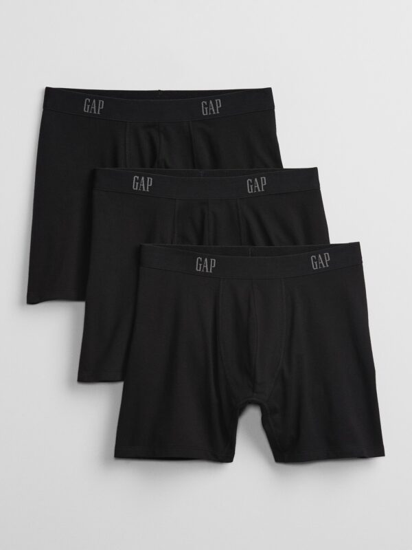GAP Men's Basic Boxer Shorts Black