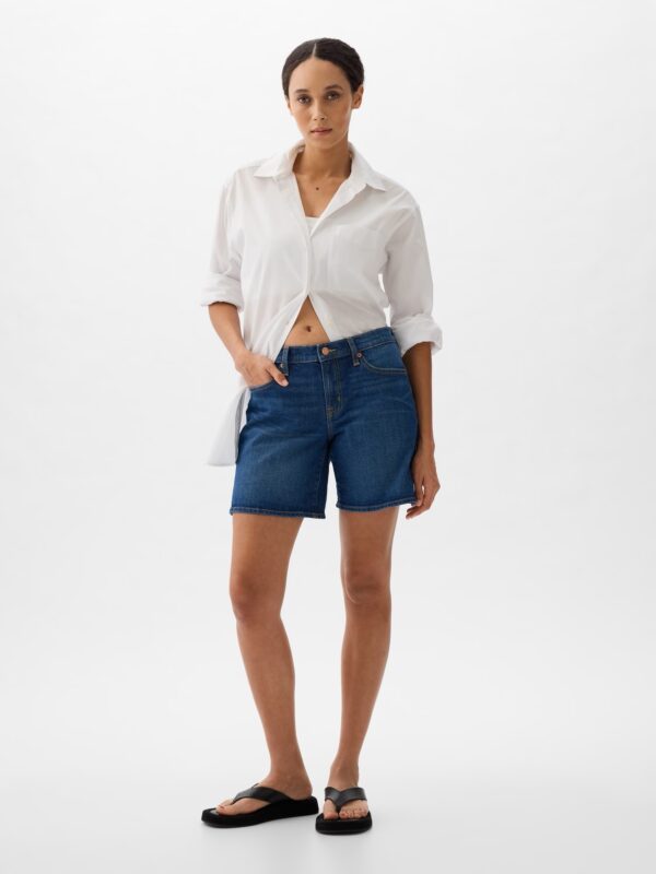 GAP Mid Rise Denim Shorts - Women's
