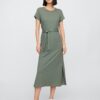 GAP Midi dress with belt - Women's