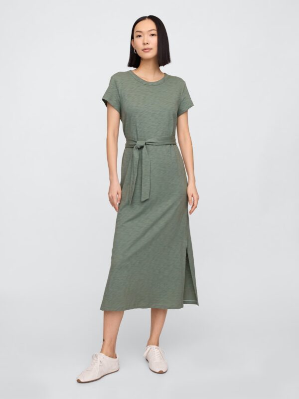 GAP Midi dress with belt - Women's