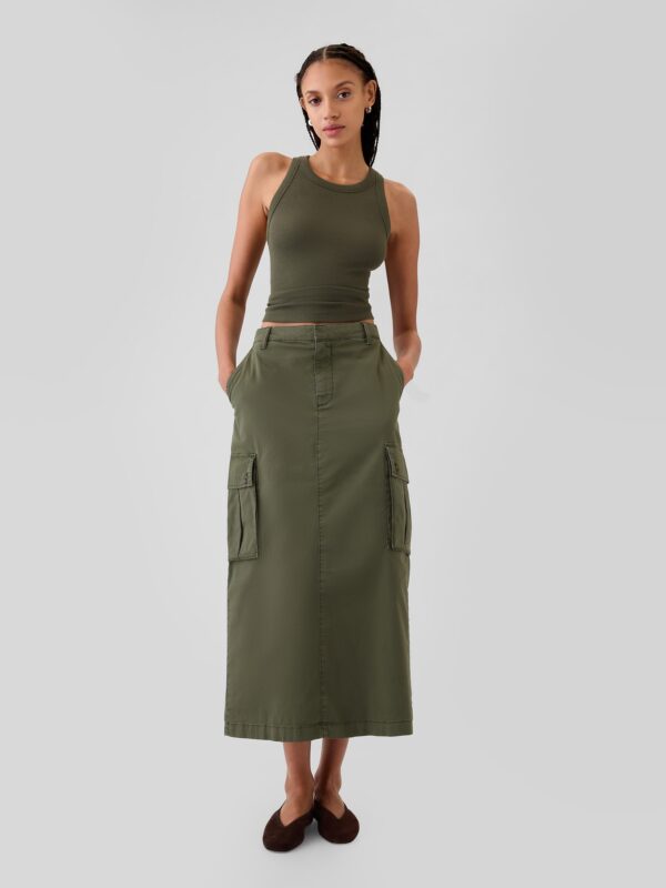 GAP Midi skirt with pockets Utility Cargo - Women's