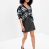 GAP Mini Skirt Artificial Leather - Women