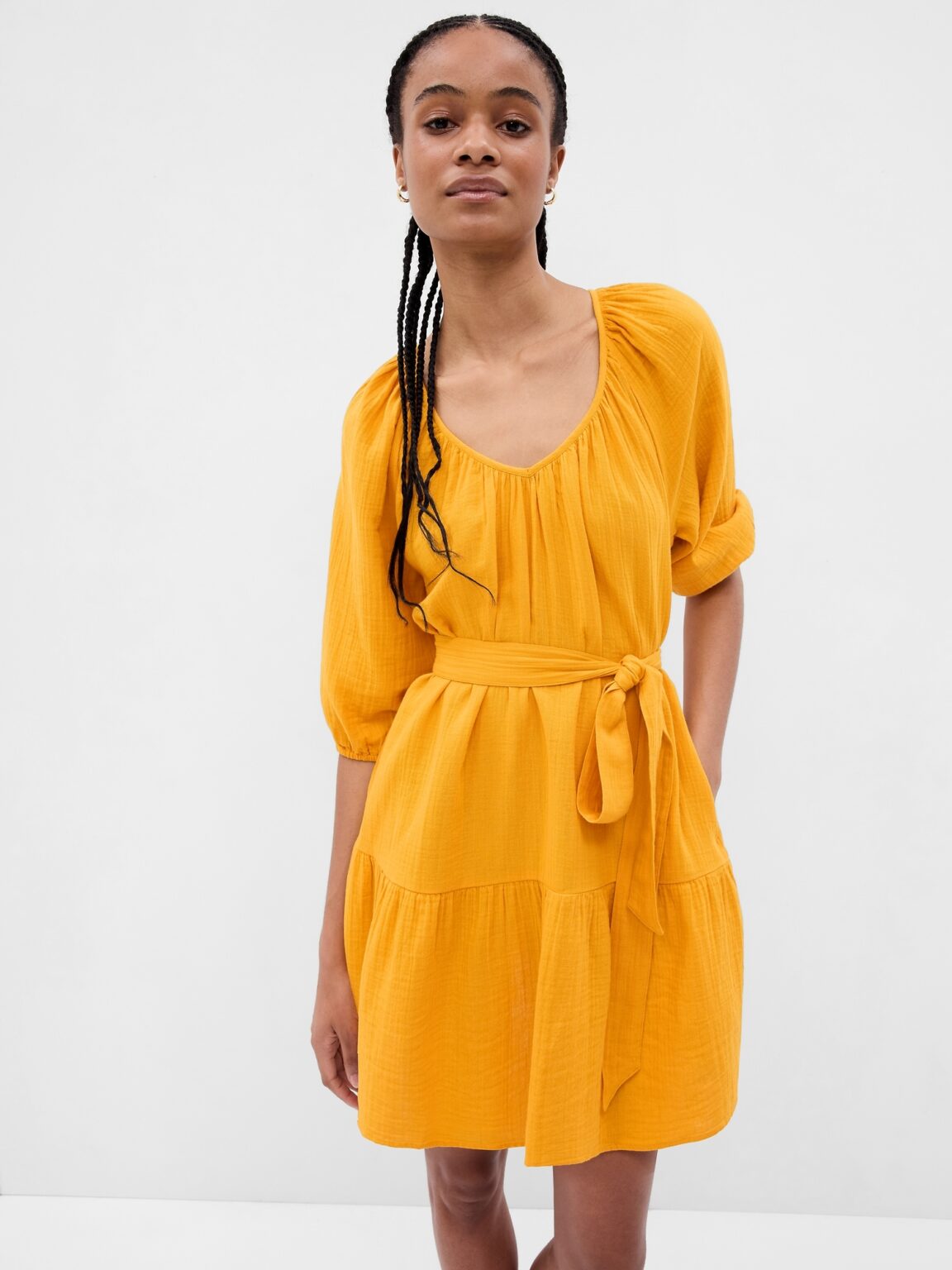 GAP Mini dress with frills - Women