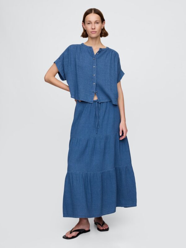 GAP Muslin Maxi Skirt - Women