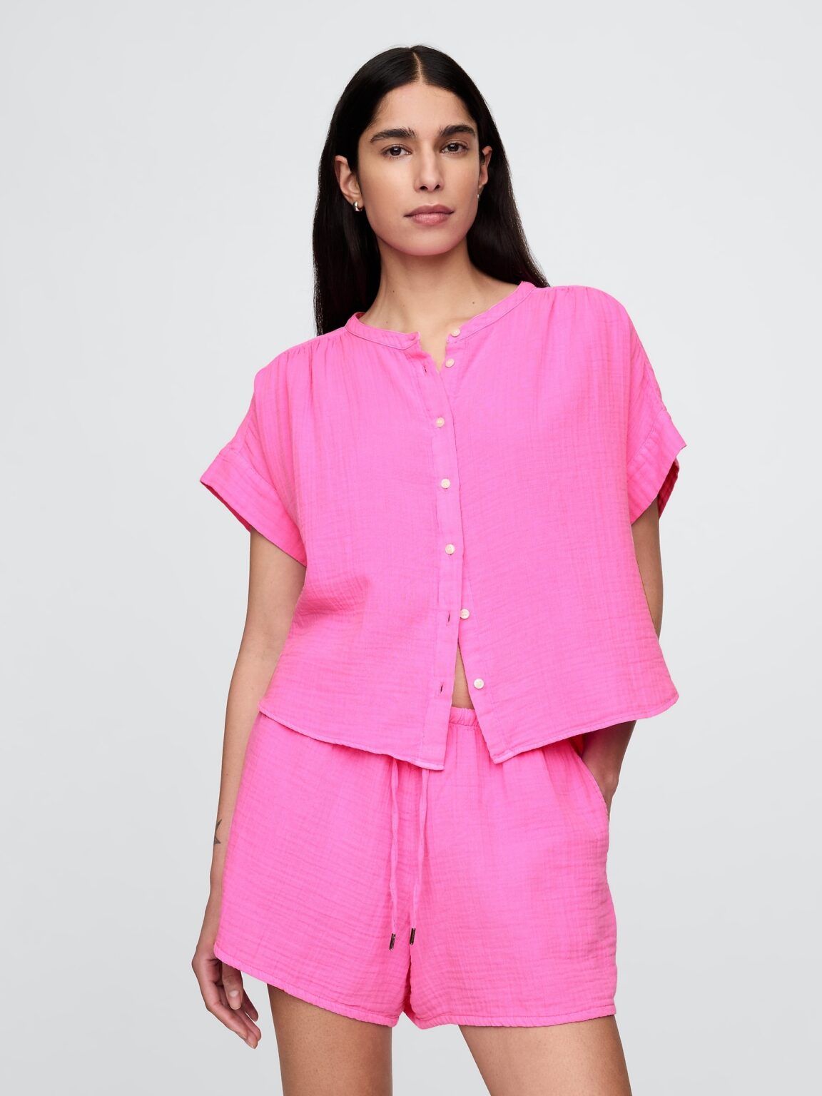 GAP Muslin oversize shirt - Women's