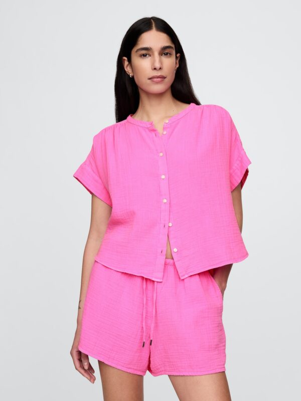 GAP Muslin oversize shirt - Women's