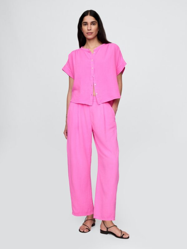 GAP Muslin trousers Easy Barrel - Women's