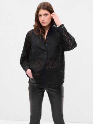 GAP Oversize Lace Shirt - Women's