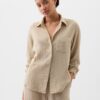 GAP Oversize Muslin Shirt - Women