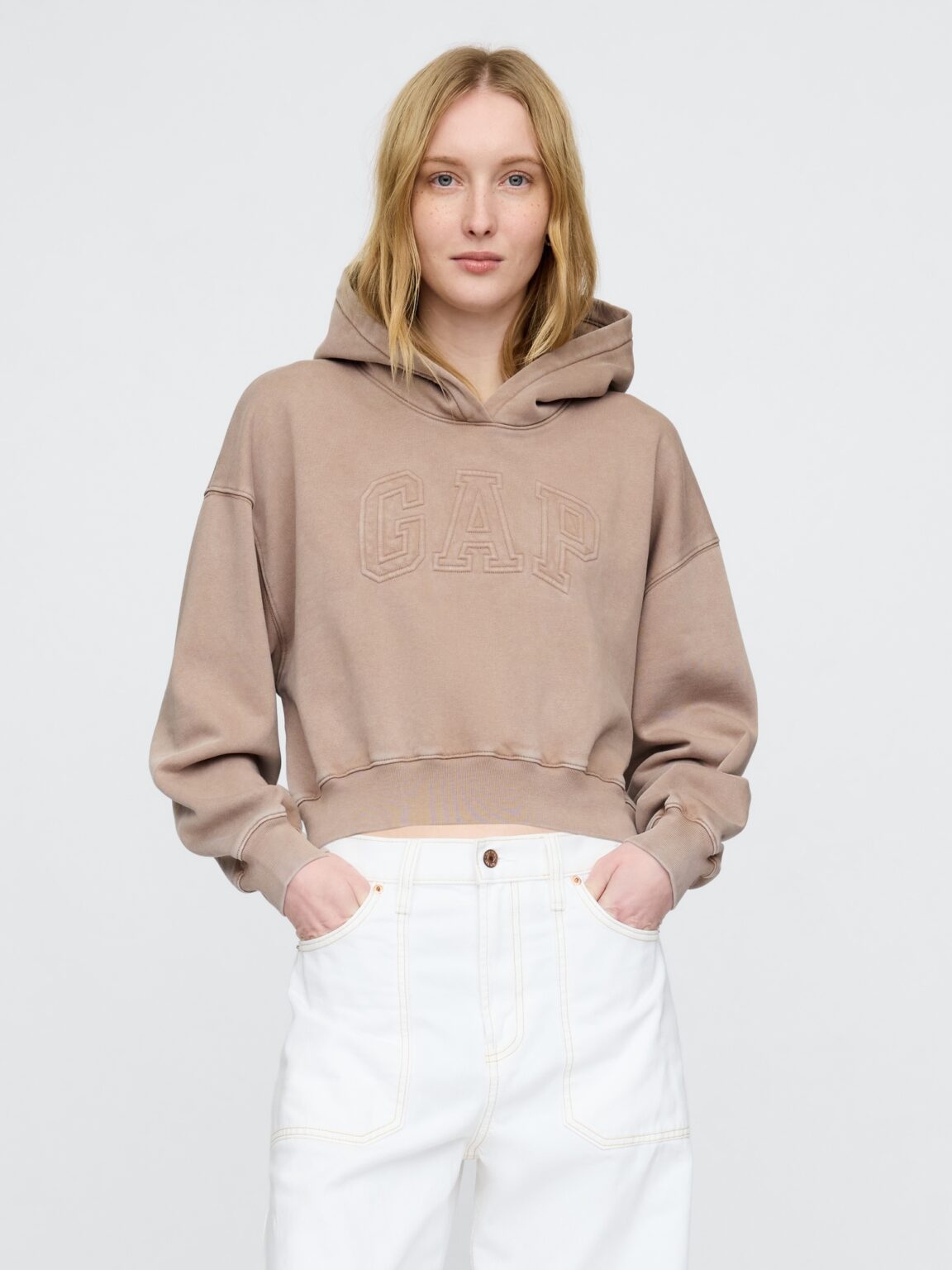 GAP Oversize crop sweatshirt - Women's