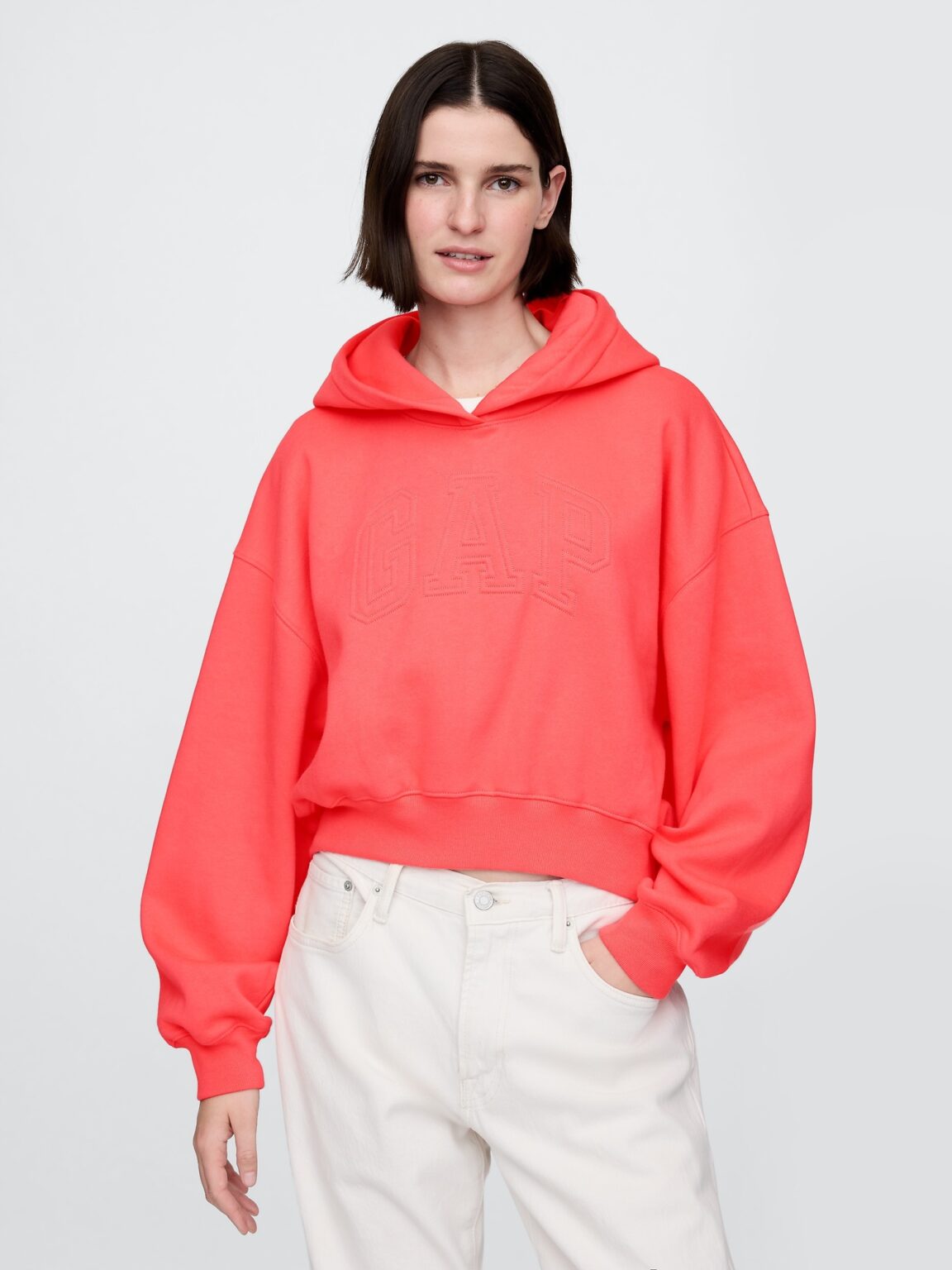 GAP Oversize crop sweatshirt - Women's
