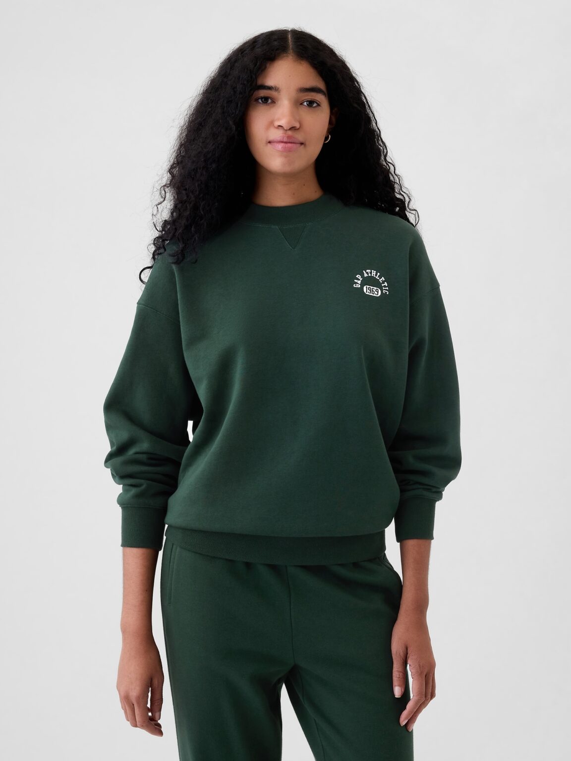 GAP Oversize sweatshirt with logo - Women's