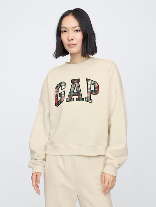 GAP Oversize sweatshirt with logo - Women's