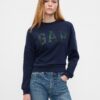 GAP Oversize sweatshirt with logo - Women's