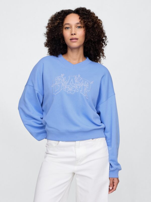 GAP Oversize sweatshirt with logo - Women's