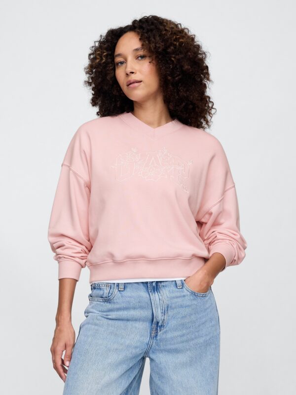 GAP Oversize sweatshirt with logo - Women's