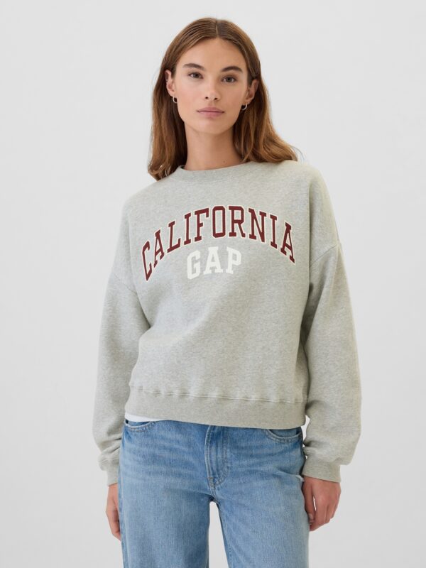 GAP Oversize sweatshirt with logo - Women's