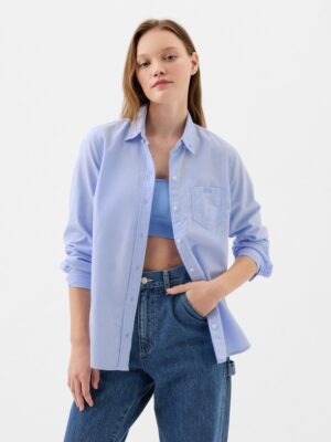 GAP Oxford Shirt with Logo - Women's