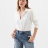 GAP Oxford Shirt with Logo - Women's