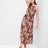GAP Patterned Midi Dress - Women