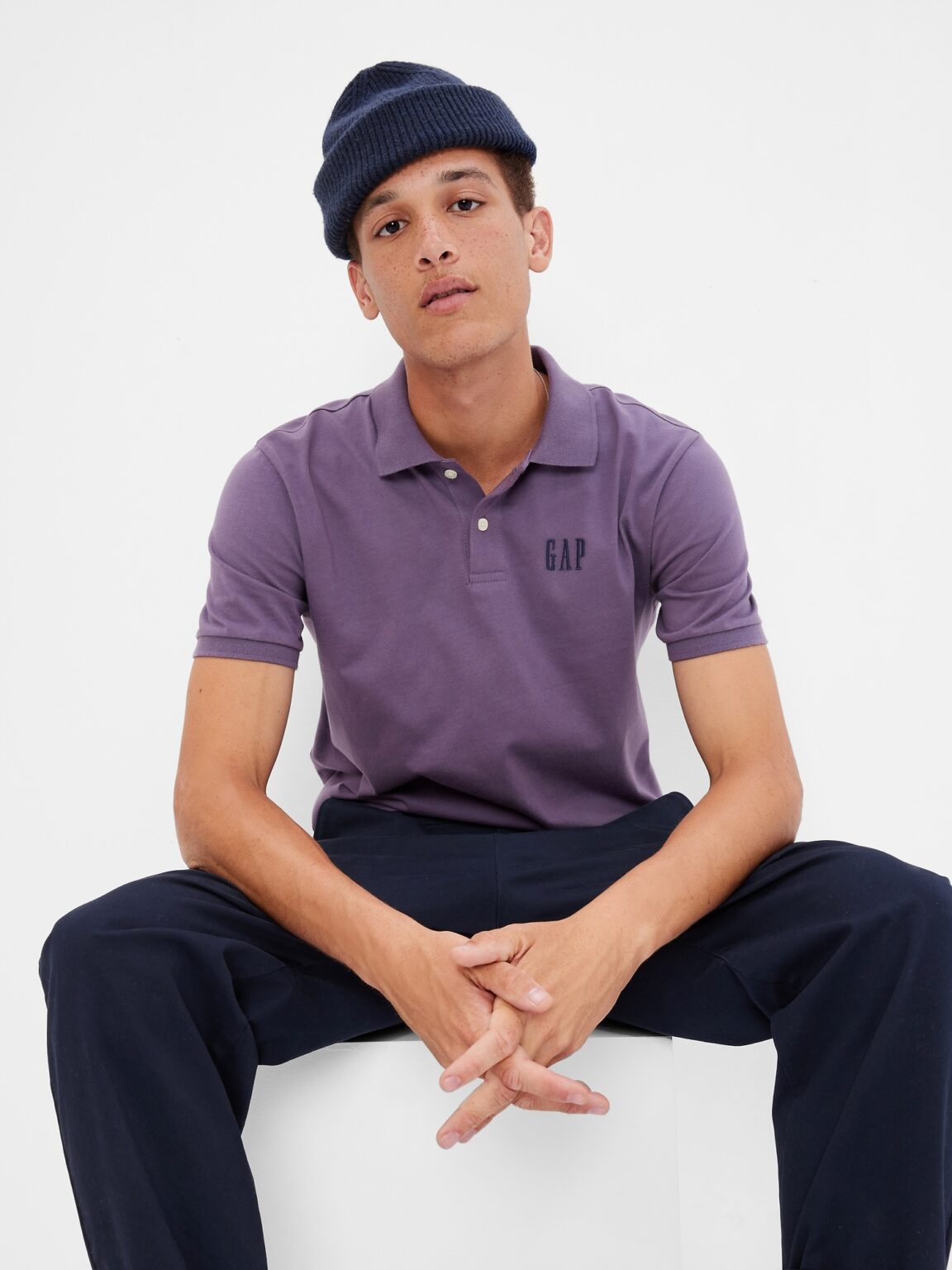 GAP Polo T-shirt logo piké organic - Men