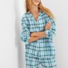GAP Pyjama Checkered Coat - Women