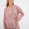 GAP Pyjama Checkered Coat - Women