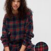 GAP Pyjama Plaid Top - Women