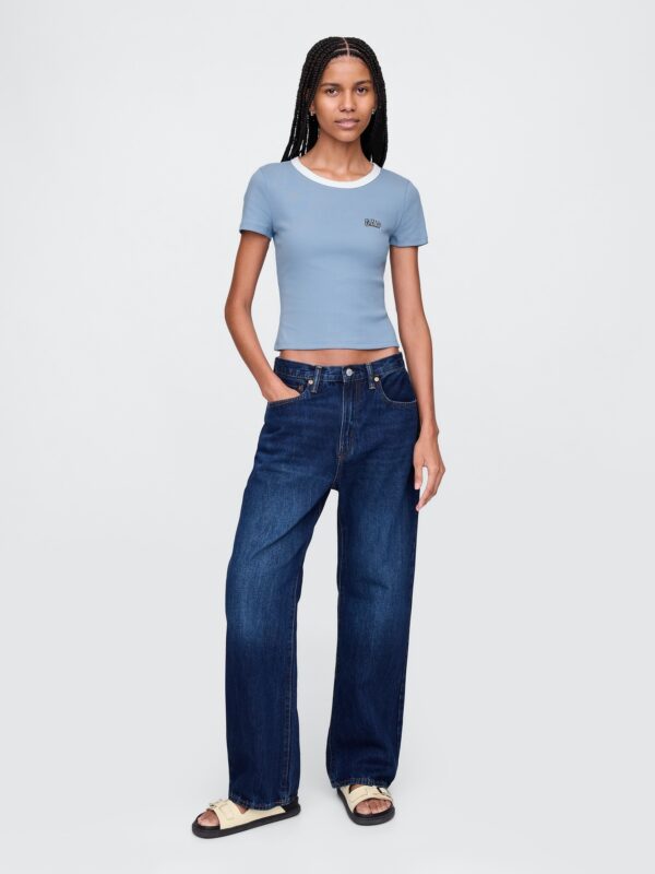GAP Ribbed crop t-shirt - Women's