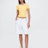 GAP Ribbed crop t-shirt - Women's