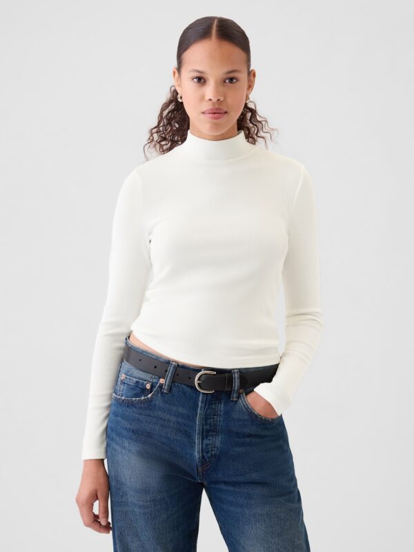 GAP Ribbed crop t-shirt - Women's