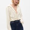 GAP Satin Shirt - Women