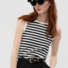 GAP Short Striped Tank Top - Women