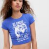 GAP Short T-shirt with print - Girls