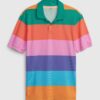 GAP Striped Polo T-shirt - Men