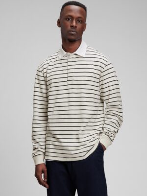 GAP Striped Rugby Polo T-Shirt - Men