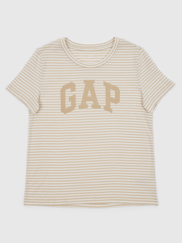 GAP Striped T-shirt with logo - Women