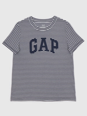 GAP Striped T-shirt with logo - Women