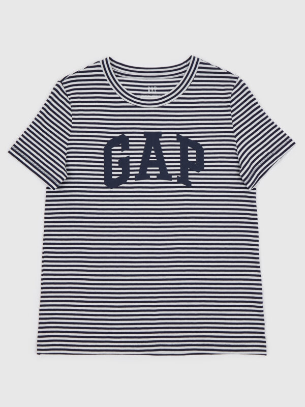 GAP Striped T-shirt with logo - Women
